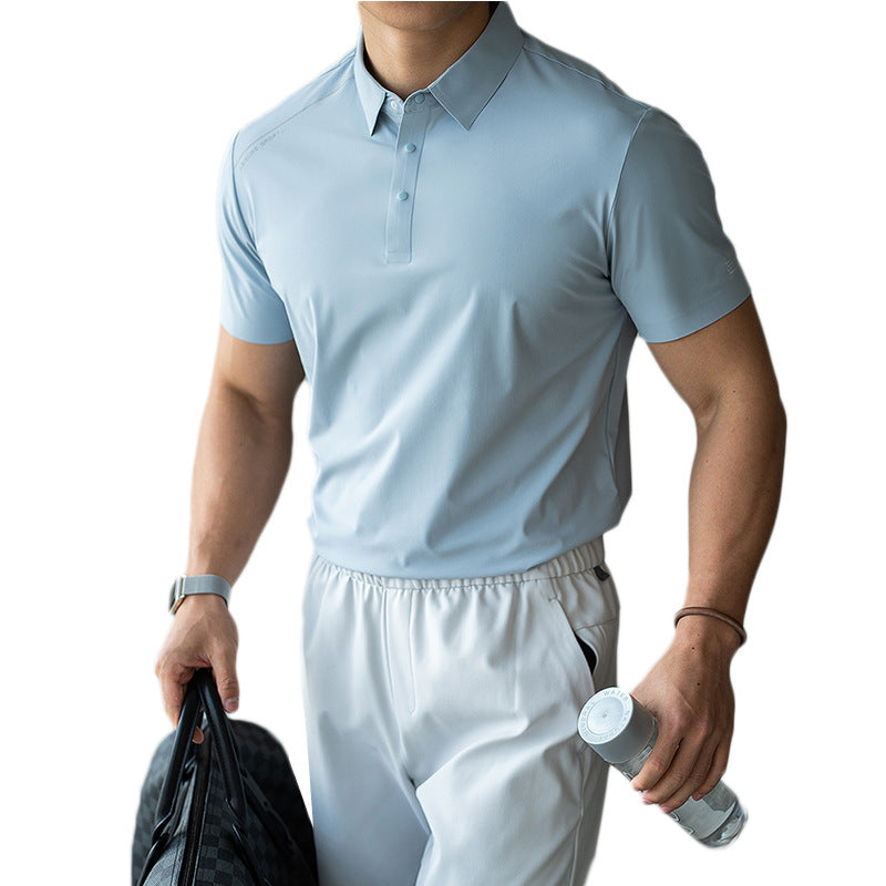 Men's Sports Business Casual Short-sleeved Top
