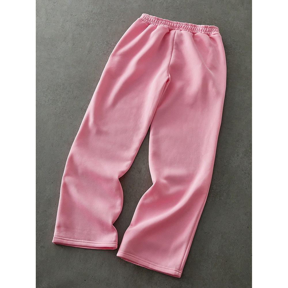 Mens Niche Design-forward Loose-fitting Straight-leg Versatile Pants