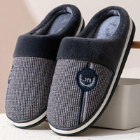 Fleece-lined Warm Thick-soled Non-slip Cotton Shoes Indoor And Outdoor Wear