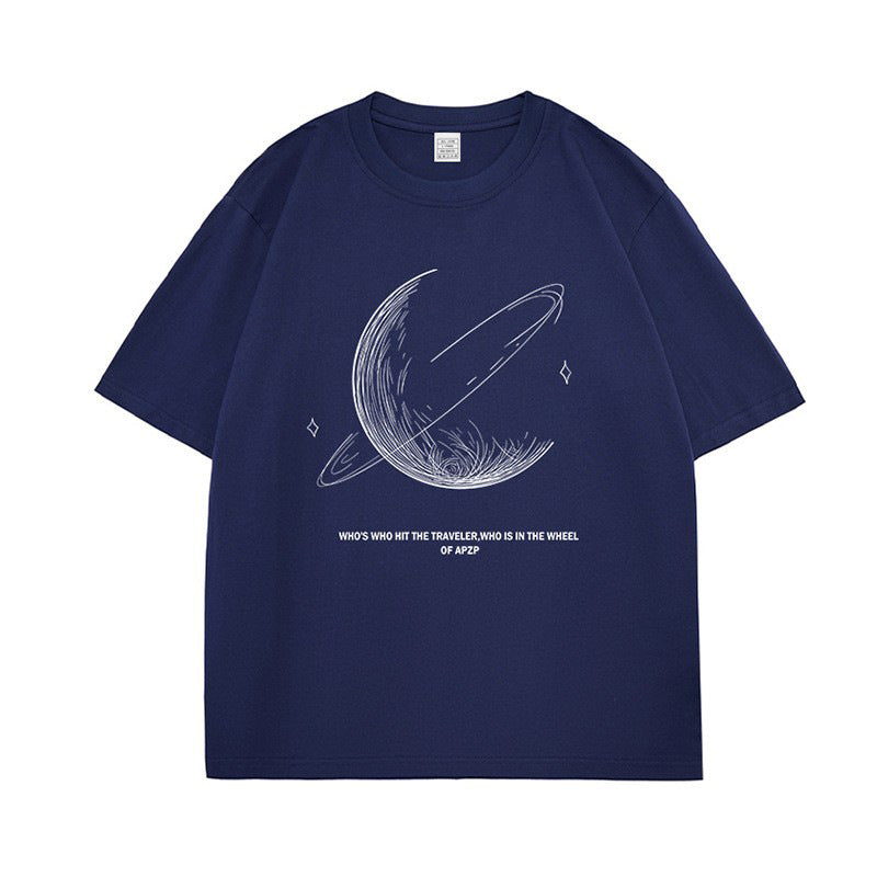 Men's Summer Pure Cotton Loose Short Sleeve