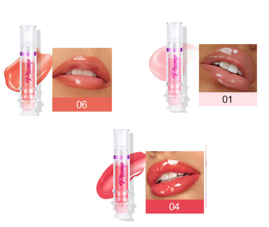 New Tube Lip Rich Lip Color Slightly Spicy Lip Honey Lip Glass Mirror Face Lip Mirror Liquid Lipstick null