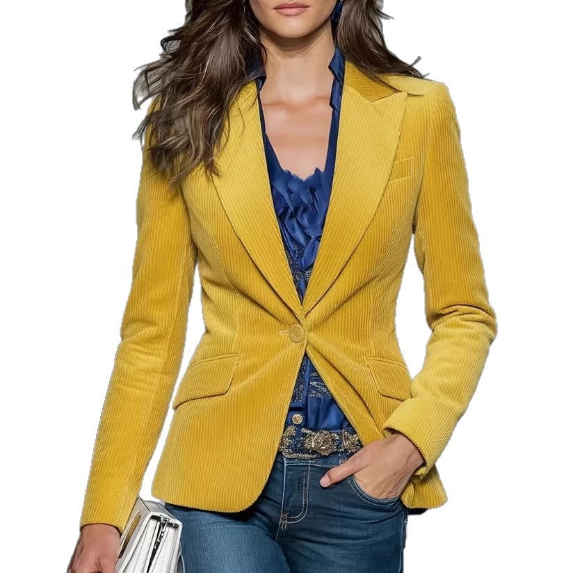 Stylish Minimalist Casual Design Womens Jacket