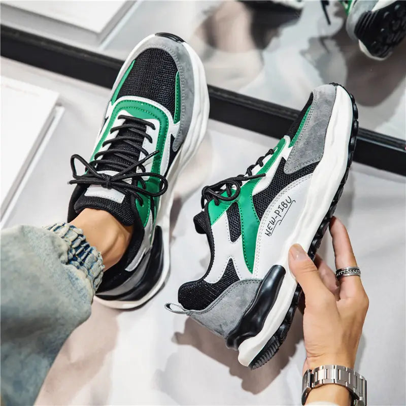 Men’s Fleece Sports Casual Cotton Shoes