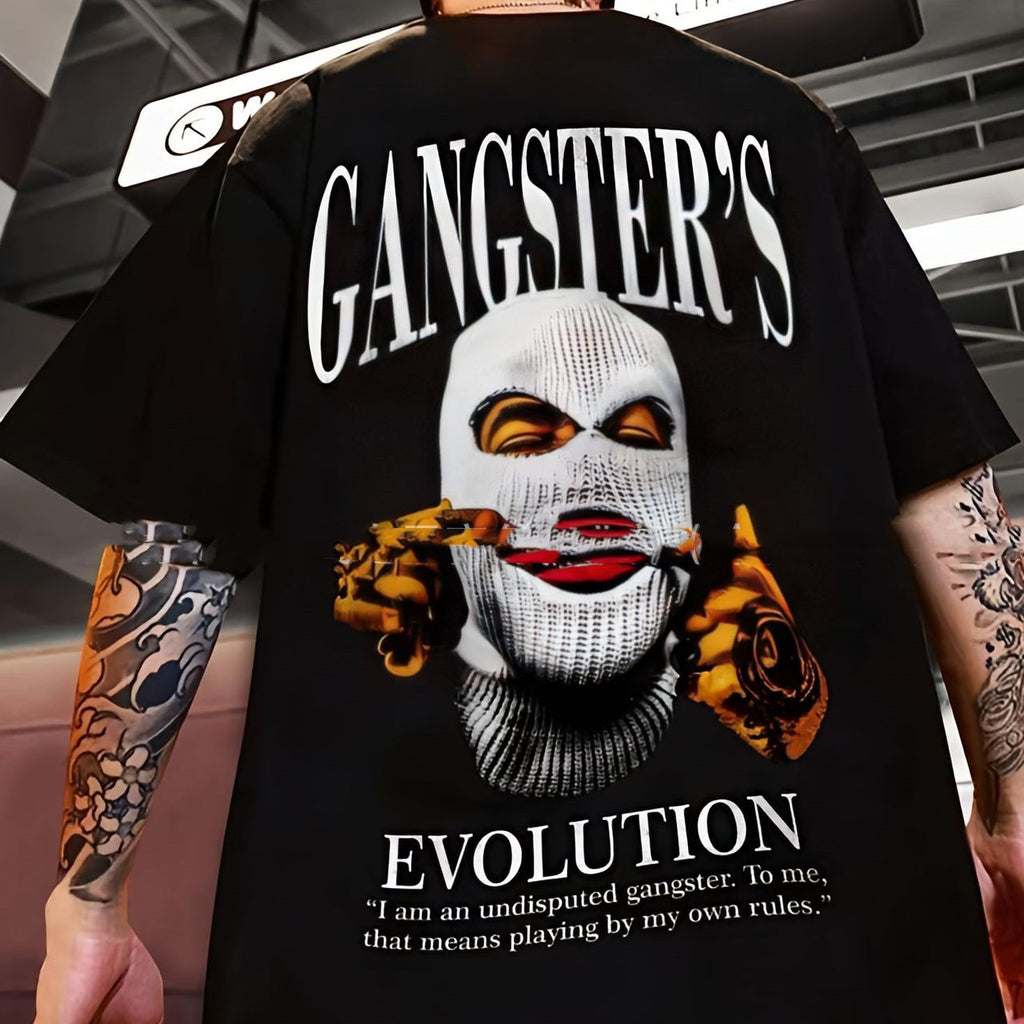 Men's 3D Digital Printed Short-sleeved T-shirt