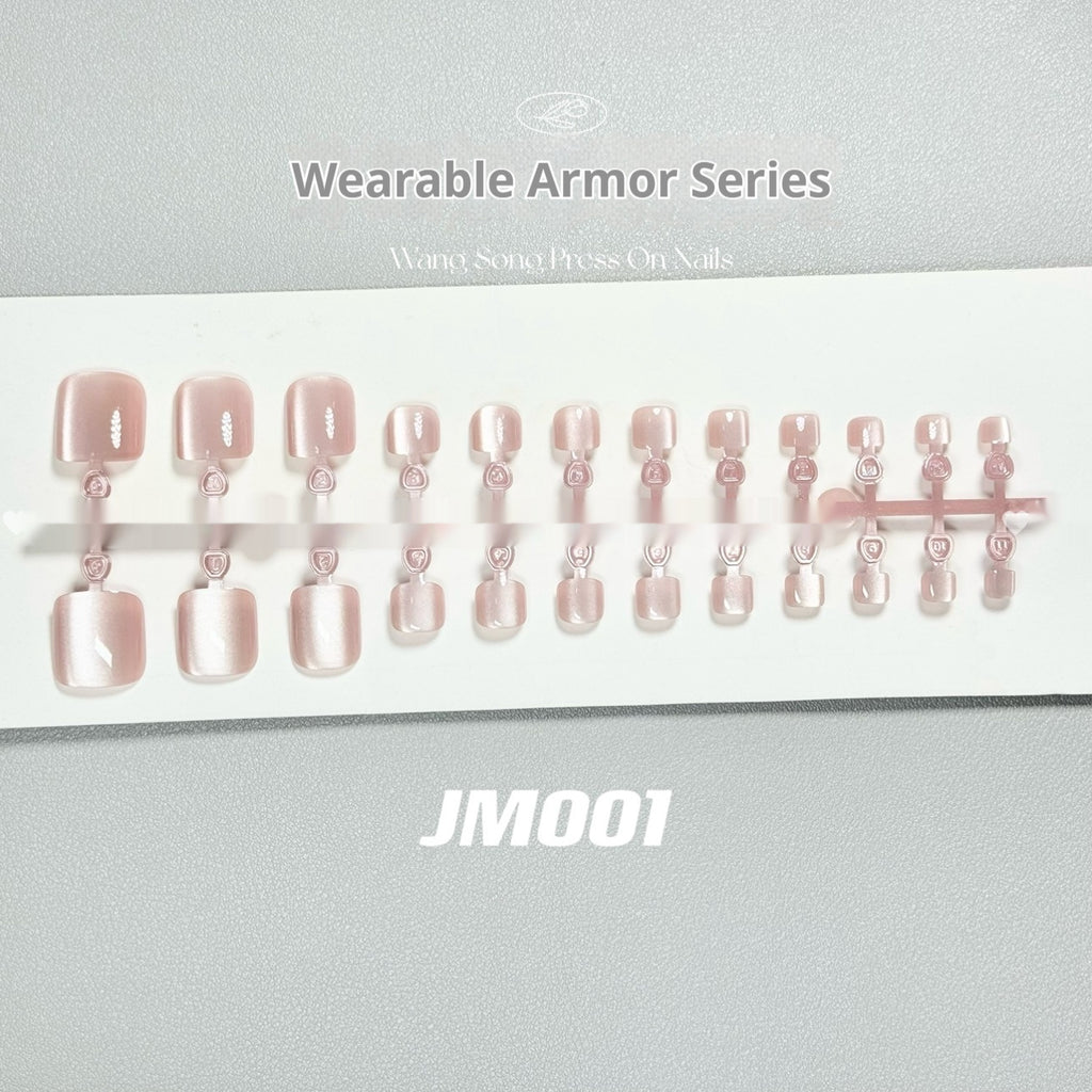 Toenail 001 Huafei Drunk Internet Celebrity Micro Glass Bead Cat's Eye Wear