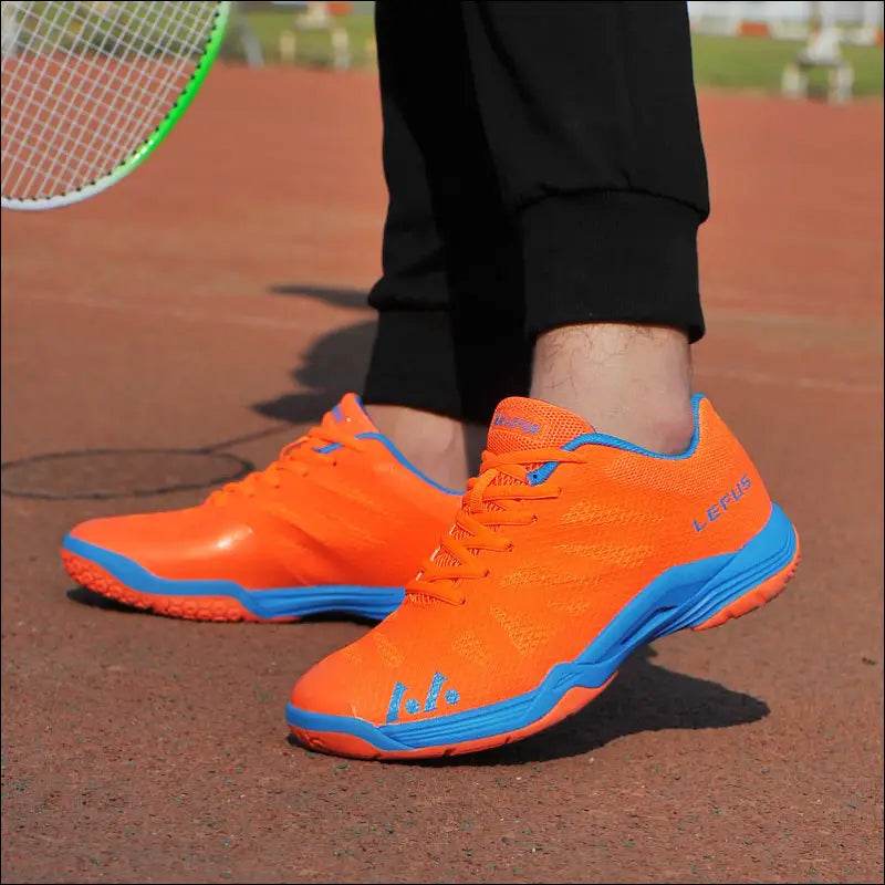 Badminton Shoes Men'S Mesh Breathable Volleyball Sports Couple Tennis Shoes - Update Avenue 