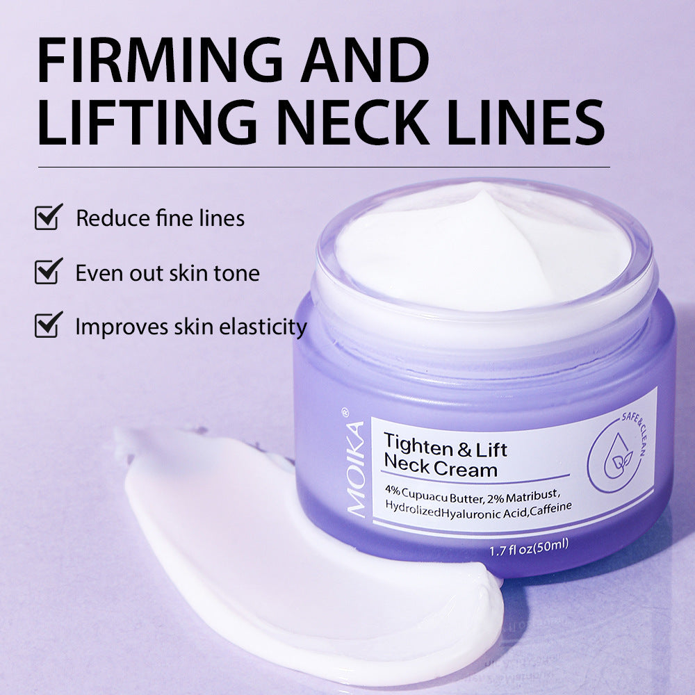 Neck Wrinkle Removal Cream Tightening Firming Fade Fine Lines Anti-Aging Necklines Lifting Shaping Beauty Neck Cream null