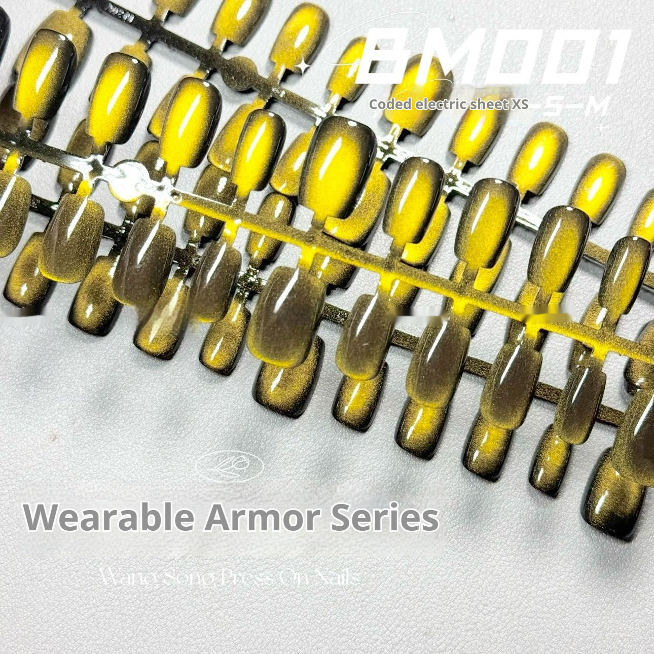 Golden Pupil Micro Glass Bead Cat's Eye Pure Want To Wear Armor