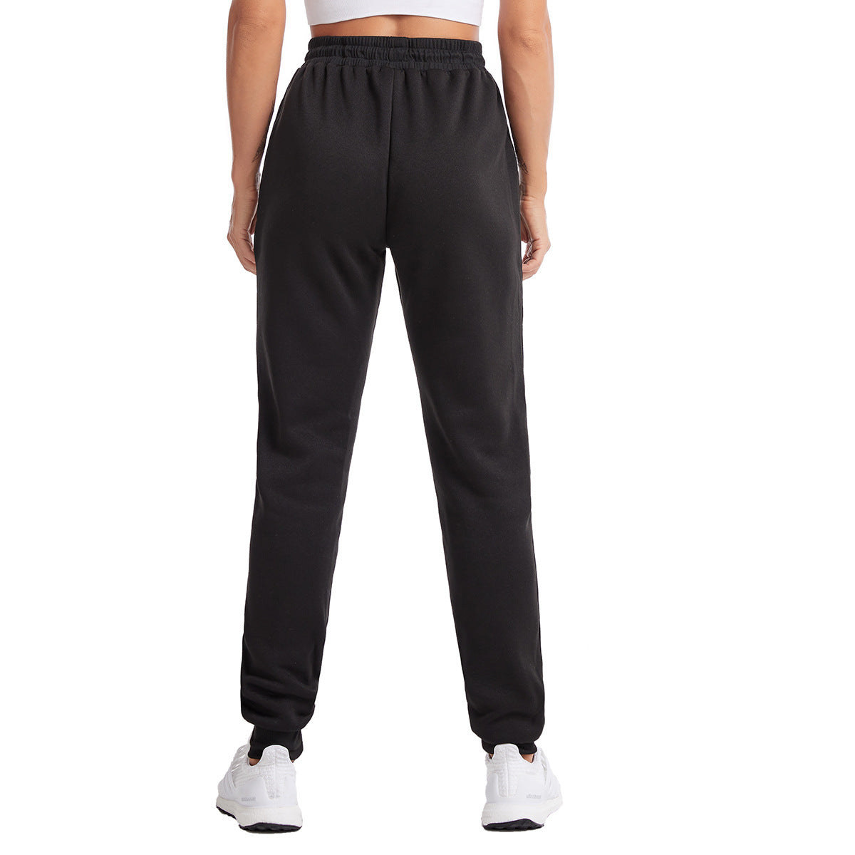 Spring And Autumn Street Sports Pants Trousers Women's Fitness Running null