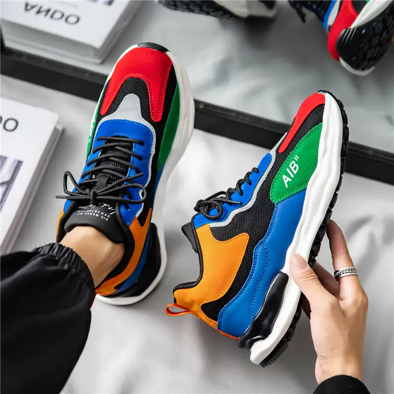 Men’s Fleece Sports Casual Cotton Shoes