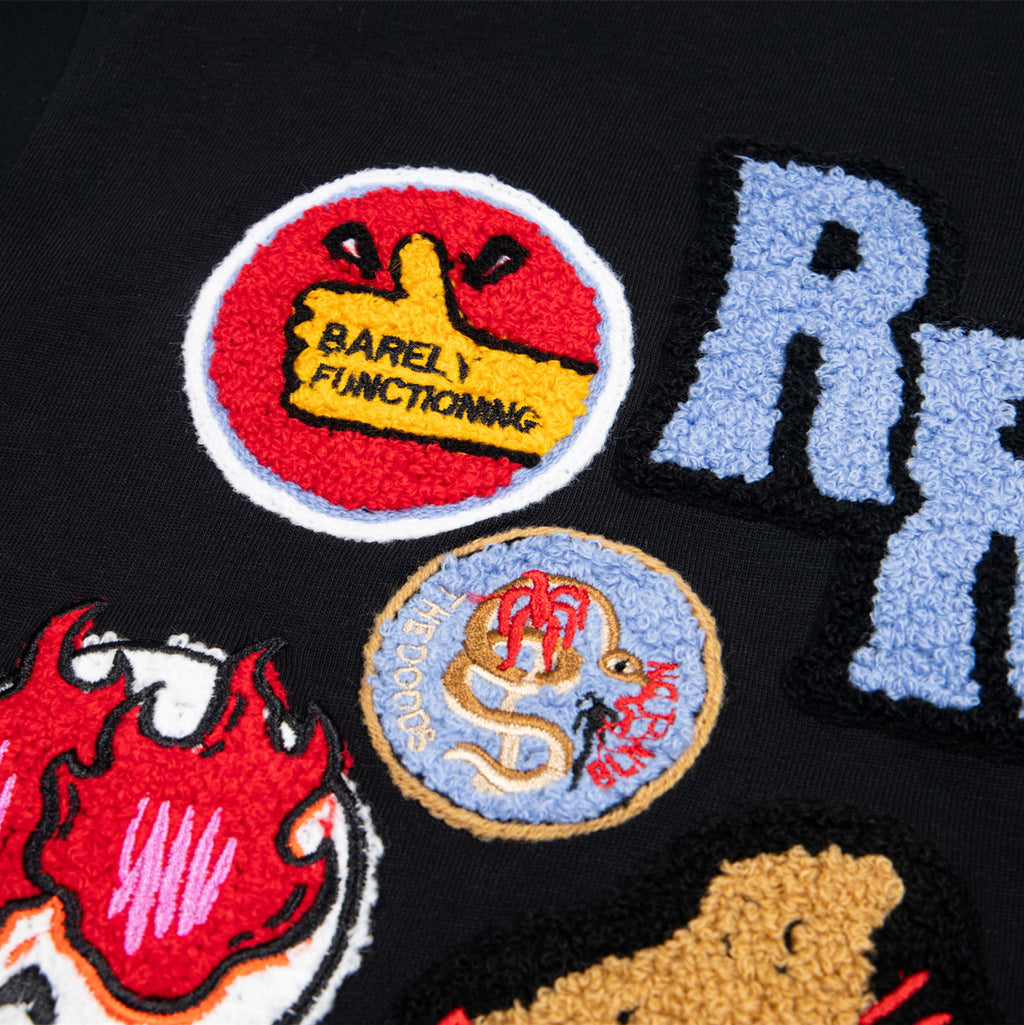 Retro Pattern Loose All-match Short-sleeved T-shirt