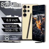Best Selling Cellphones S26 16+1TB 48+108MP Global 5G Smartphone 7.3Inch Screen Cellphones for S26 ultra Smart Phone Black Best Selling Cellphones S26 16+1TB 48+108MP Global 5G Smartphone 7.3Inch Screen Cellphones for S26 ultra Smart Phone - shop_name