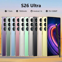 Best Selling Cellphones S26 16+1TB 48+108MP Global 5G Smartphone 7.3Inch Screen Cellphones for S26 ultra Smart Phone Black Best Selling Cellphones S26 16+1TB 48+108MP Global 5G Smartphone 7.3Inch Screen Cellphones for S26 ultra Smart Phone - shop_name