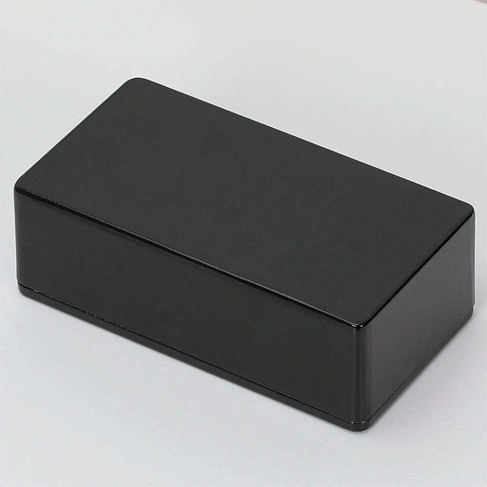 Black 1590N1 125B DIY Guitar Effects Pedal Aluminum Die Cast Enclosure 122*66*39.5mm Black 1590N1 125B DIY Guitar Effects Pedal Aluminum Die Cast Enclosure - shop_name