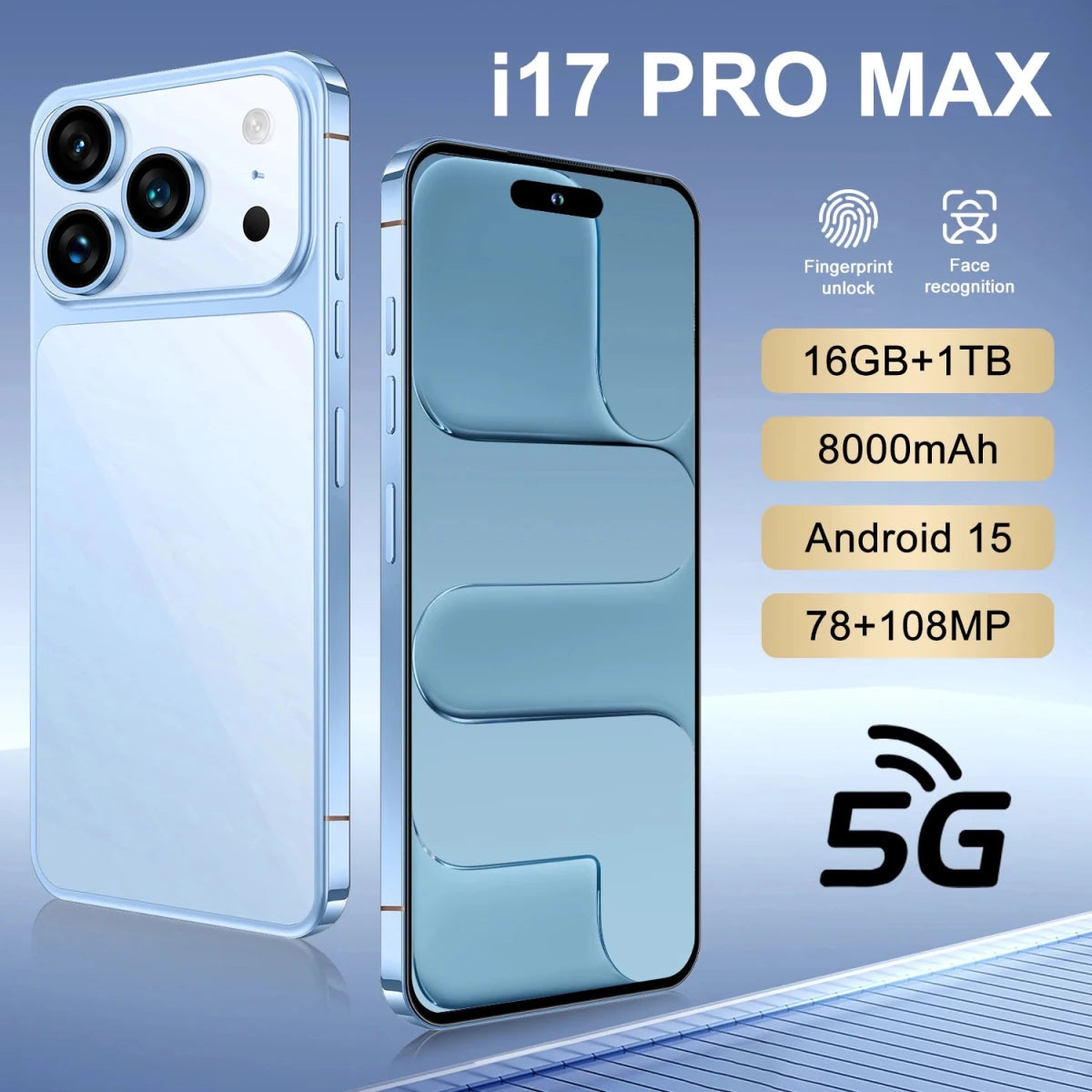 Brand New Mobile I Phone I17 Pro Max 5G Smartphone Smart Phone 1T Cheap Smart Telephone for I17 Cell Phone Orange Brand New Mobile I Phone I17 Pro Max 5G Smartphone Smart Phone 1T Cheap Smart Telephone for I17 Cell Phone - shop_name