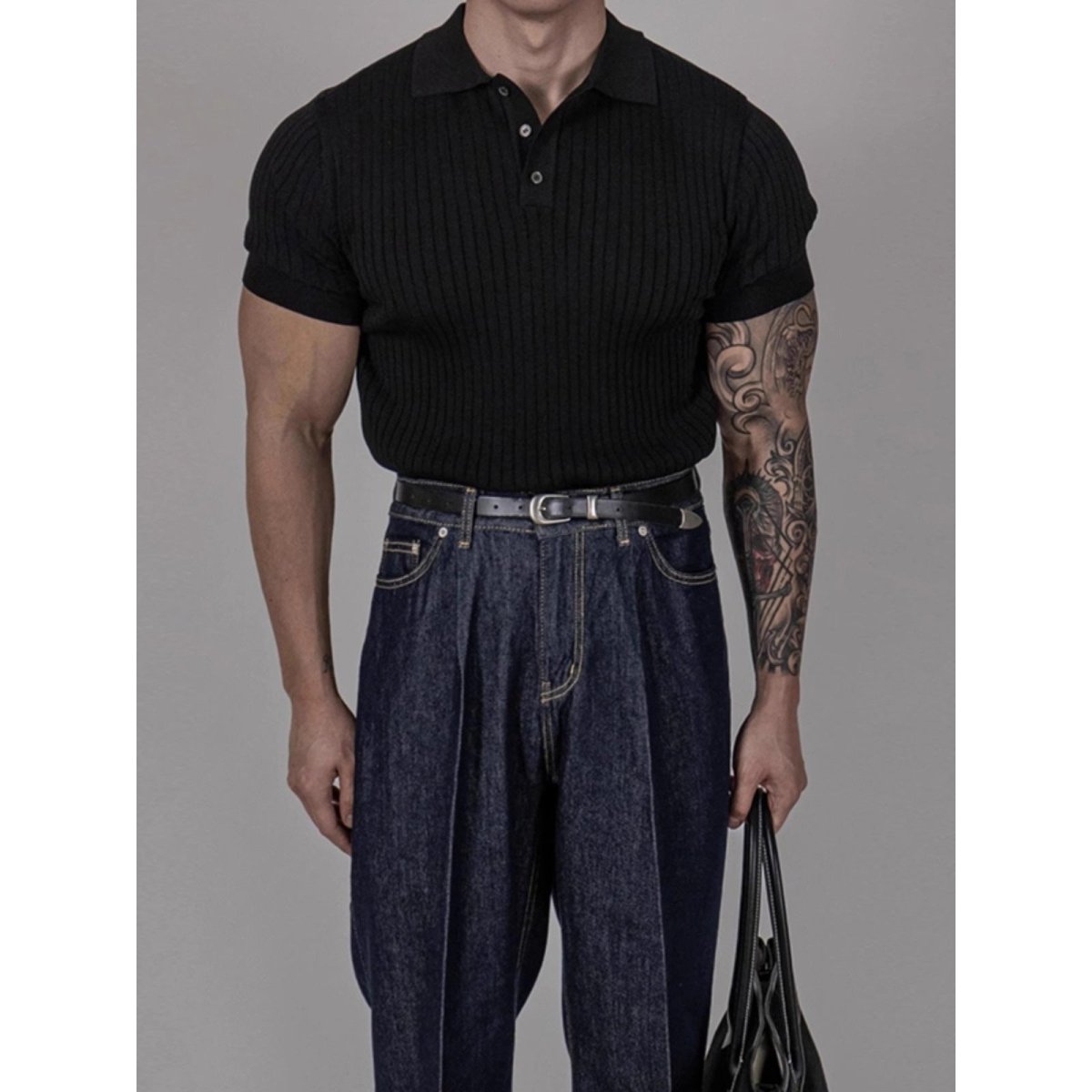 Business Young Summer Lapels Slim Fit Sweater White Business Young Summer Lapels Slim Fit Sweater - shop_name