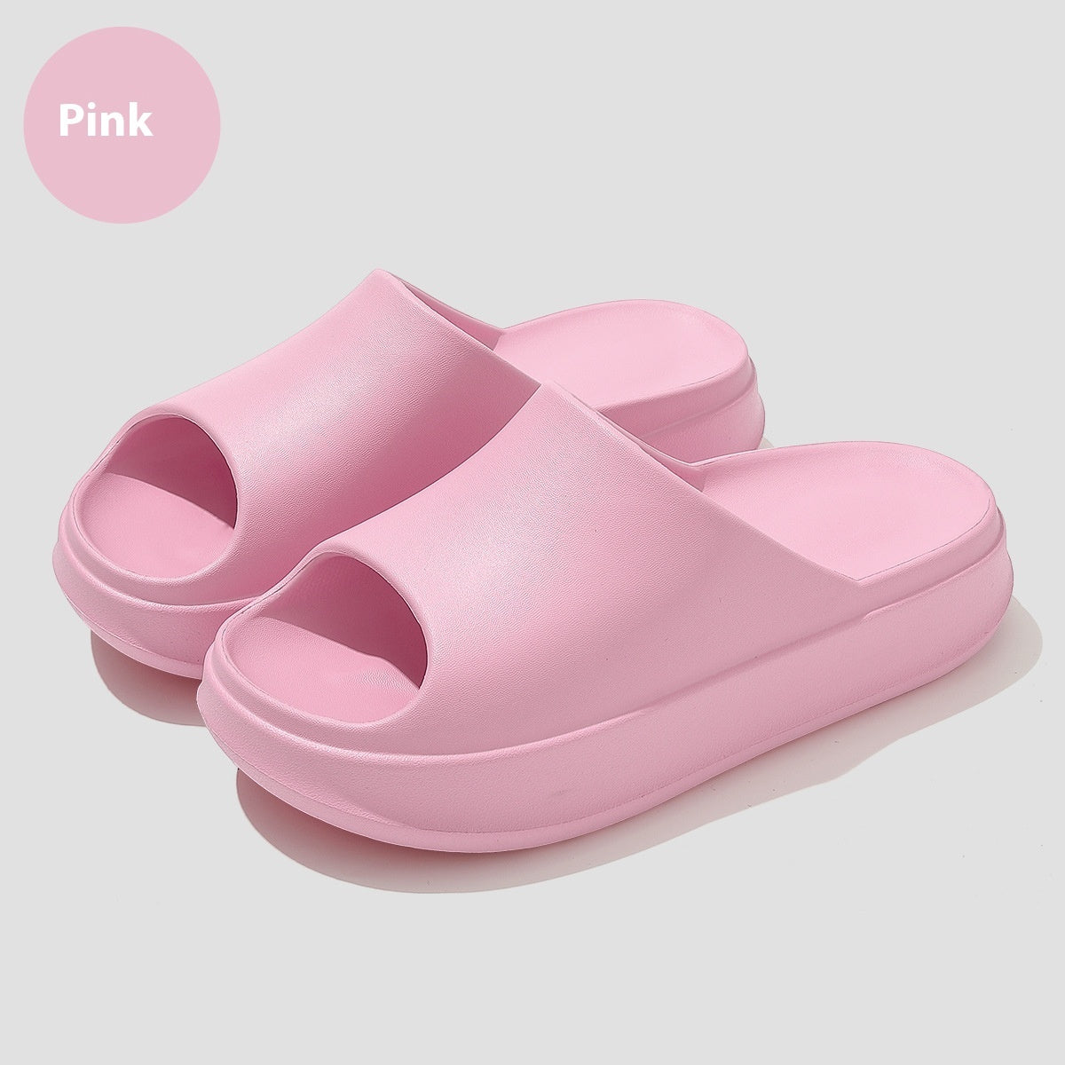 Women's Peep-toe Bathroom Home Slippers Outdoor Non-slip Beach Shoes null