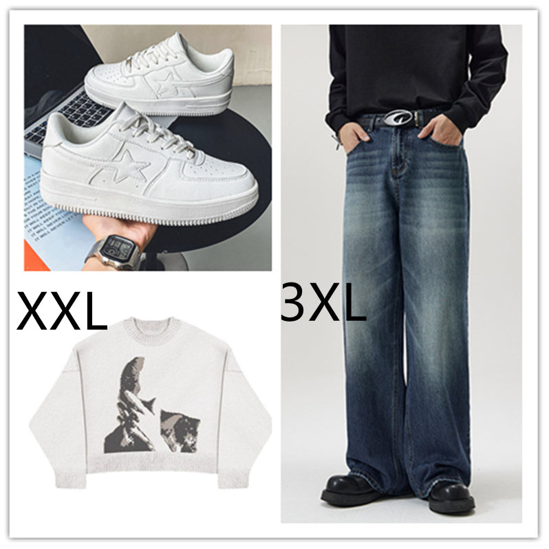 Thick Soled White Casual Sneakers For Men null