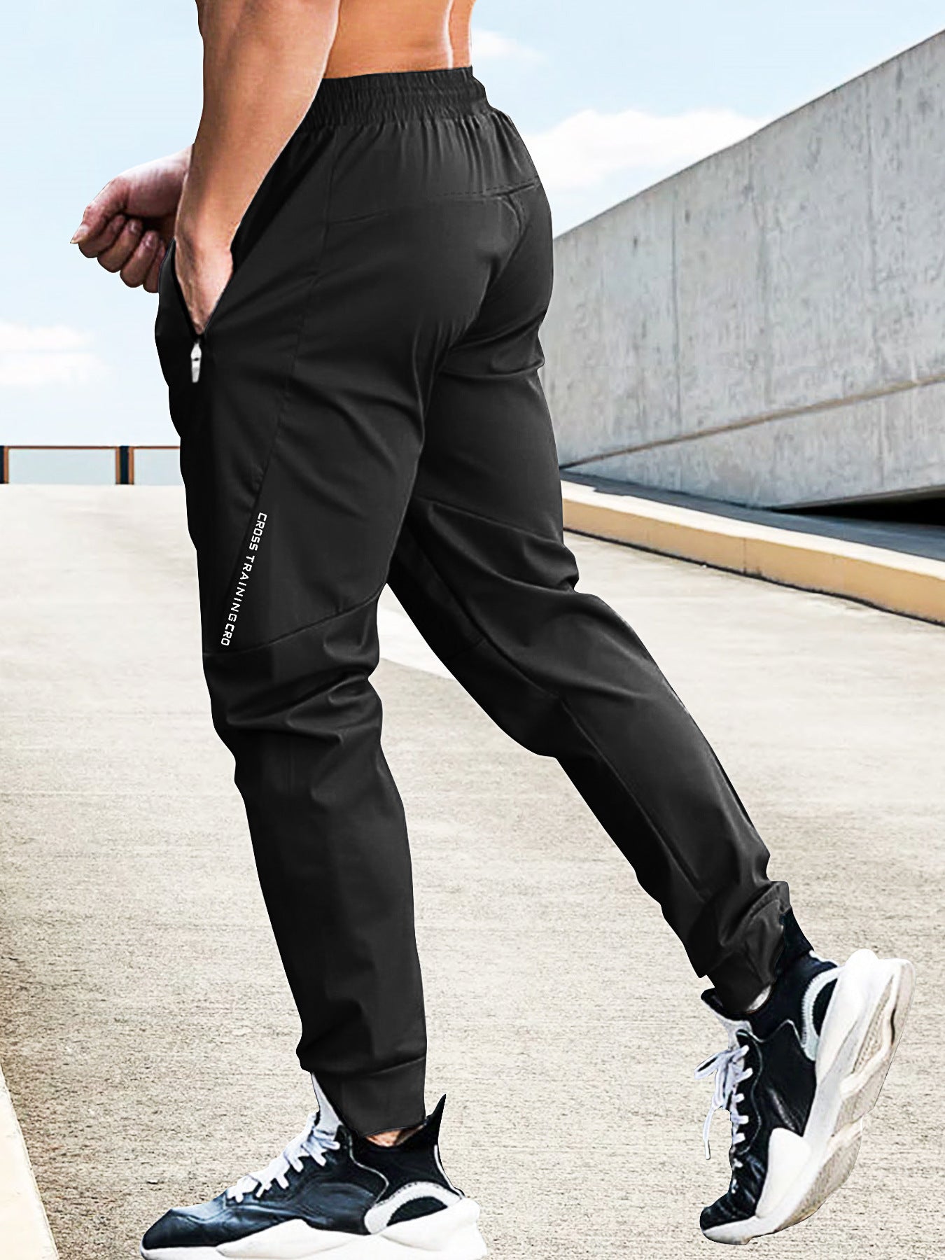 Loose Tappered Men's Sports Youth Casual Pants null