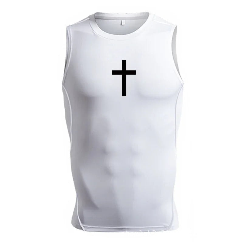 Fashion Men's Summer Breathable Training Sports Vest