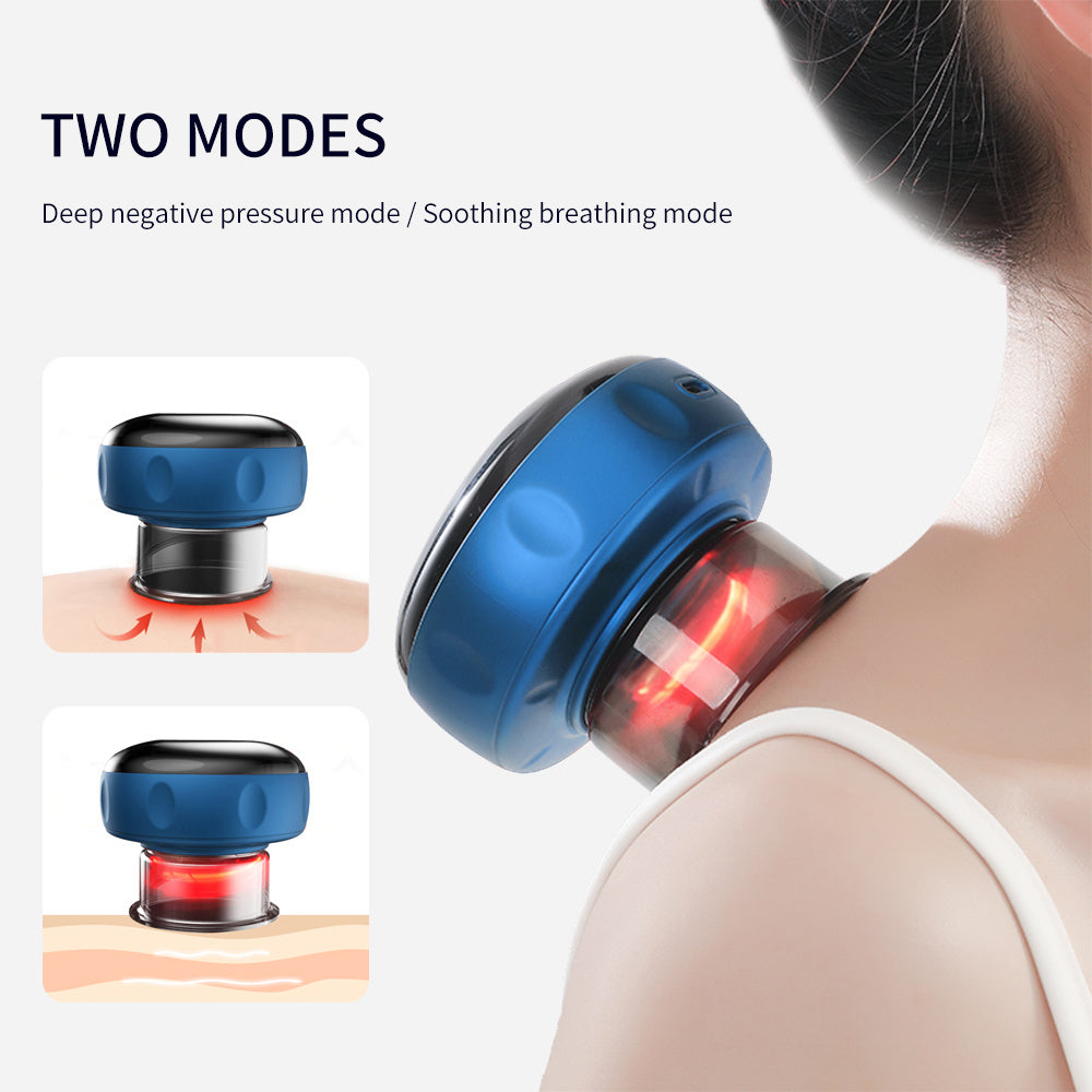 Electric Vacuum Cupping Massage Body Cups Anti-Cellulite Therapy Massager For Body Electric Guasha Scraping Fat Burning Slimming null