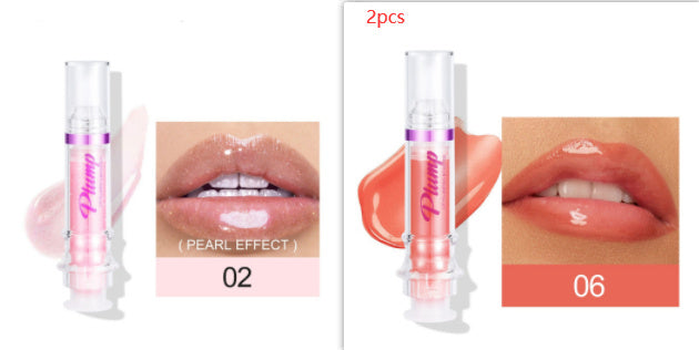 New Tube Lip Rich Lip Color Slightly Spicy Lip Honey Lip Glass Mirror Face Lip Mirror Liquid Lipstick null