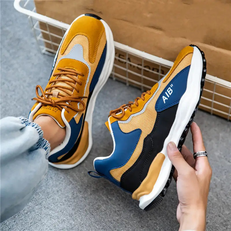 Men’s Fleece Sports Casual Cotton Shoes