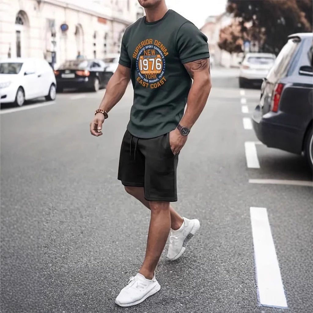 3d Printing Fashion Men's Casual Loose Outfit