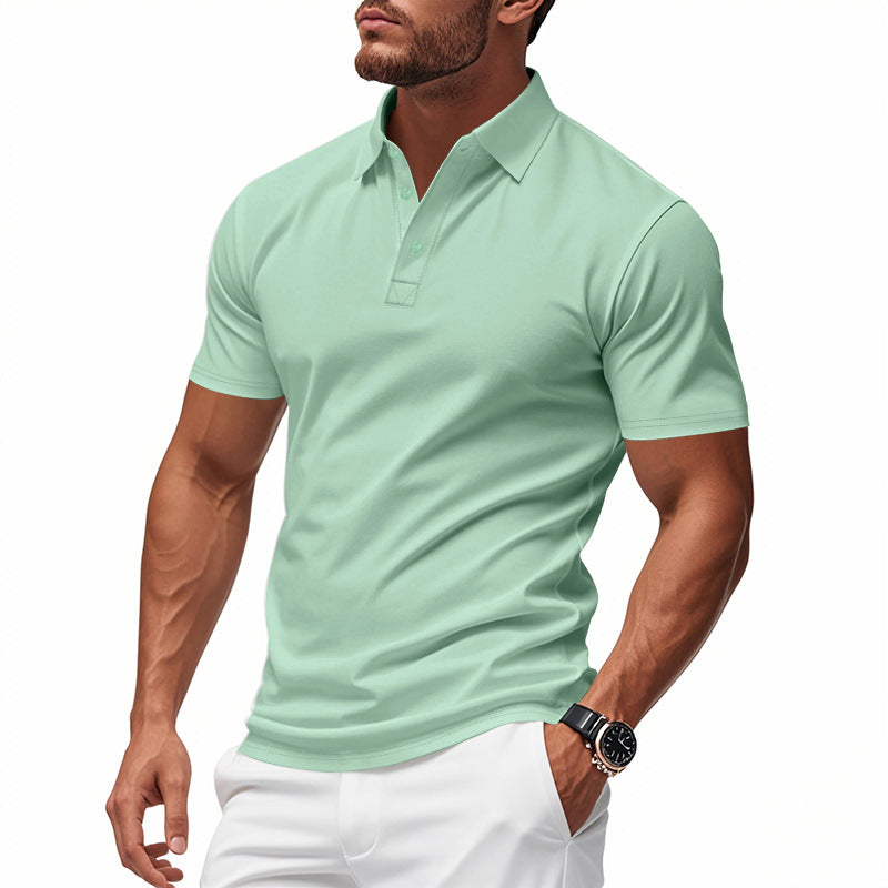 Men's And Women's Golf Casual Business Short Sleeve