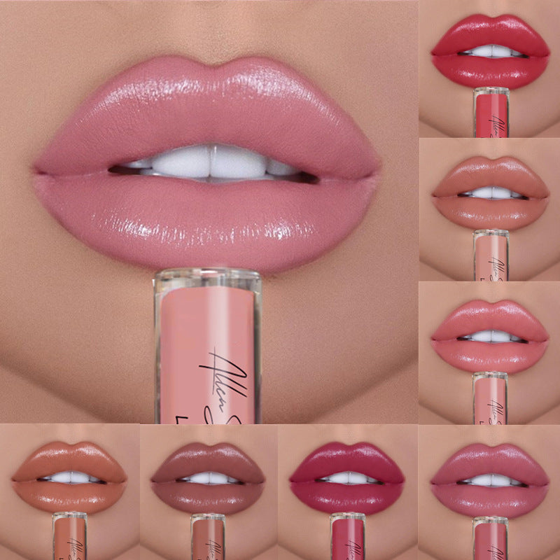 Silky Cream Texture Lip Gloss Aliexpress Shopee Cross-Border Exclusive Lip Glaze Lip Gloss Lipstick null