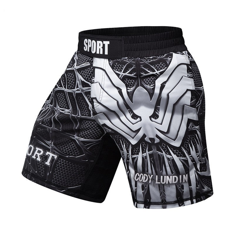 Men's Gym Jiu Jitsu Sanda Shorts null