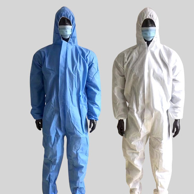 Disposable SMS Thickened And Breathable Waterproof Dustproof Clothes