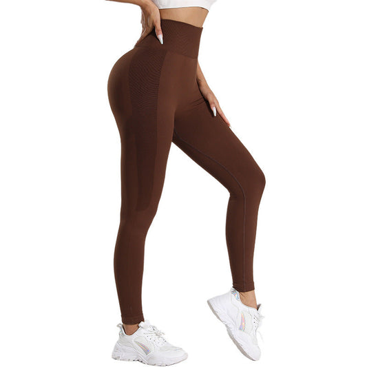 Seamless Sports High Waist Fitness Pants Yoga null