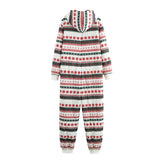 French Style Commute Style Warm And Comfortable Classic Christmas Printed Loose Bodysuit Cotton-padded Jacket