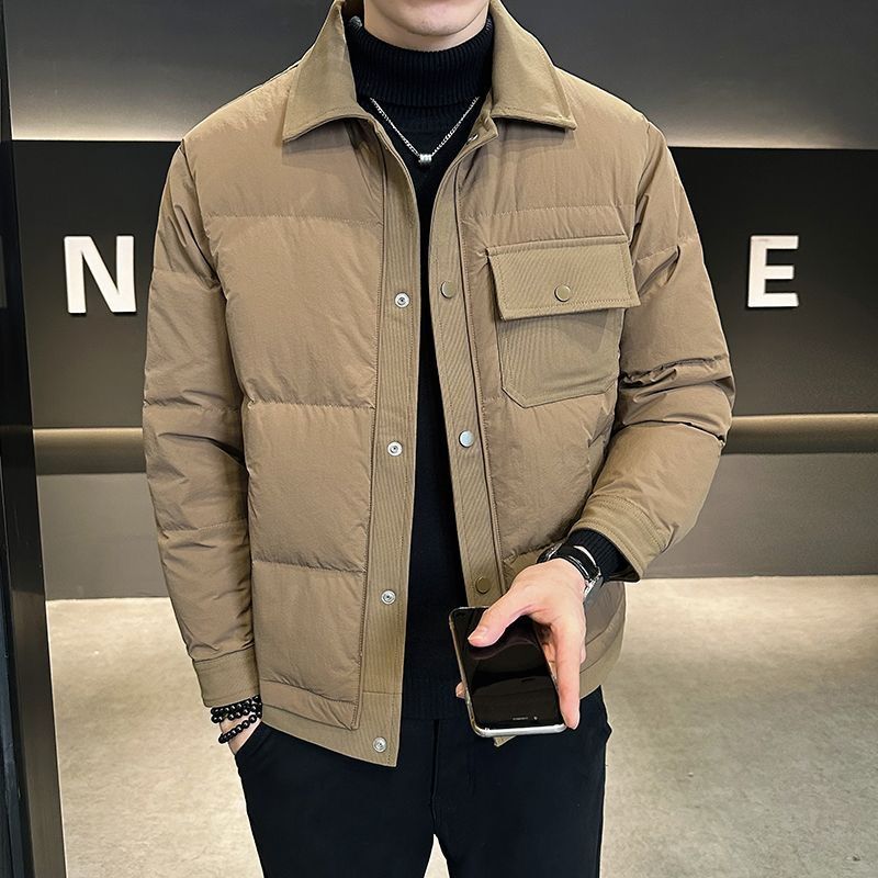 Men's Fashion Personalized Fashionable All-match Down Jacket