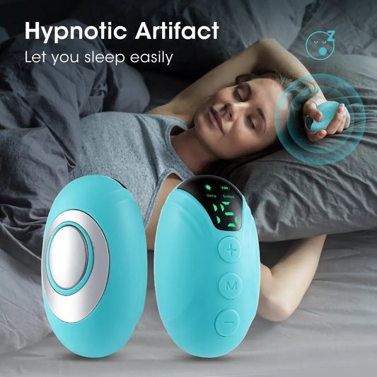 Sleep Aid Hand-held Micro-current Intelligent Relieve Anxiety Depression Fast Sleep Instrument Sleeper Therapy Insomnia Device null