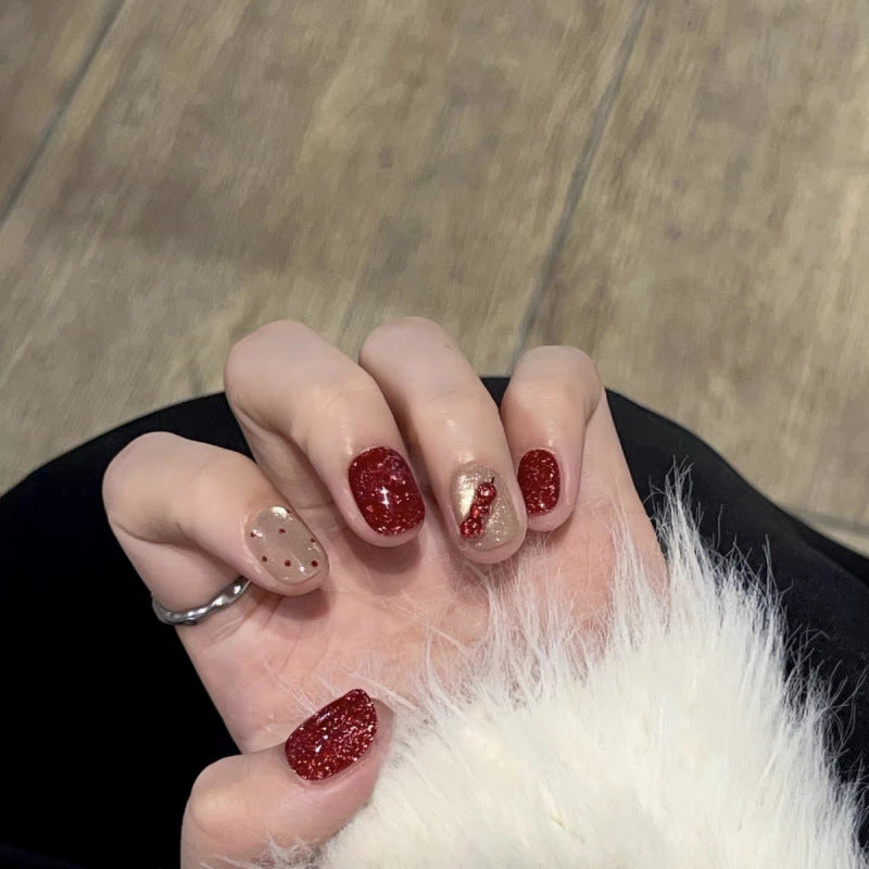 Hand-painted Purely Handmade Wearable Nails