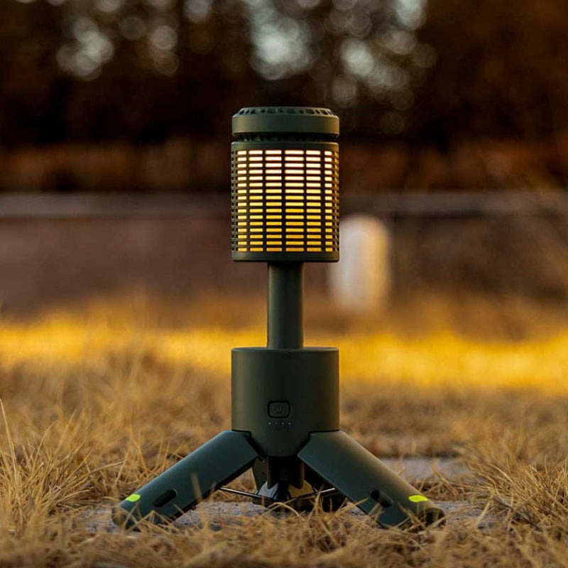 Outdoor Telescopic Camping Lantern Campsite Tripod Lamp null