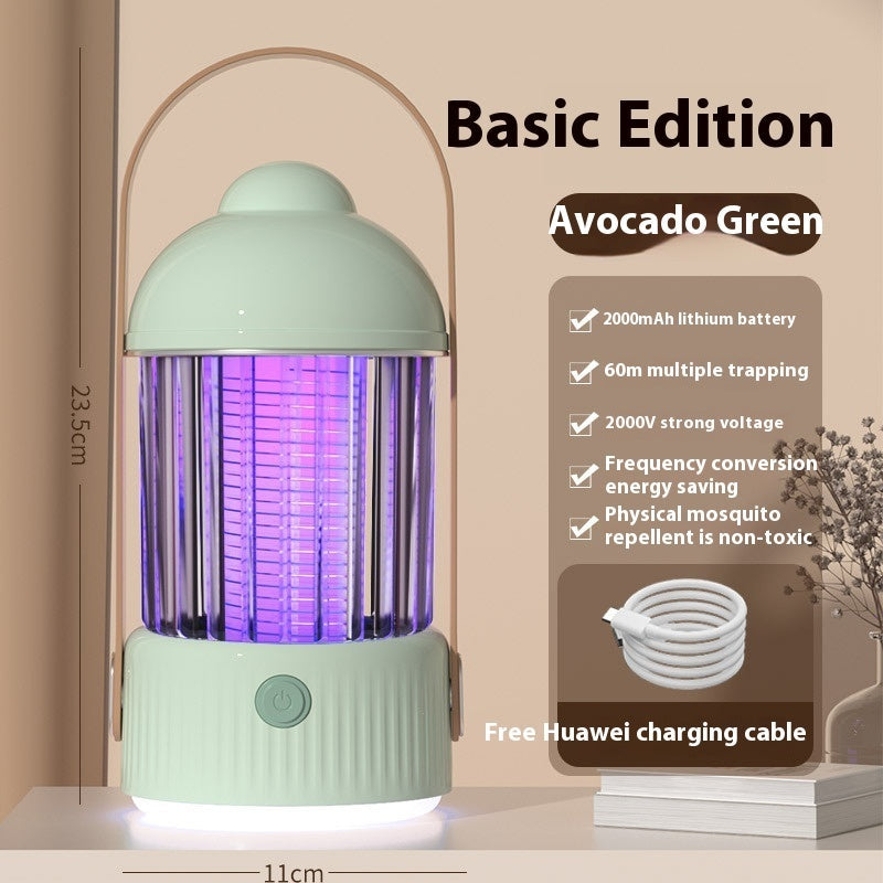 Electric Shock Mosquito Killing Lamp Indoor Outdoor Camping Mosquito Killer null