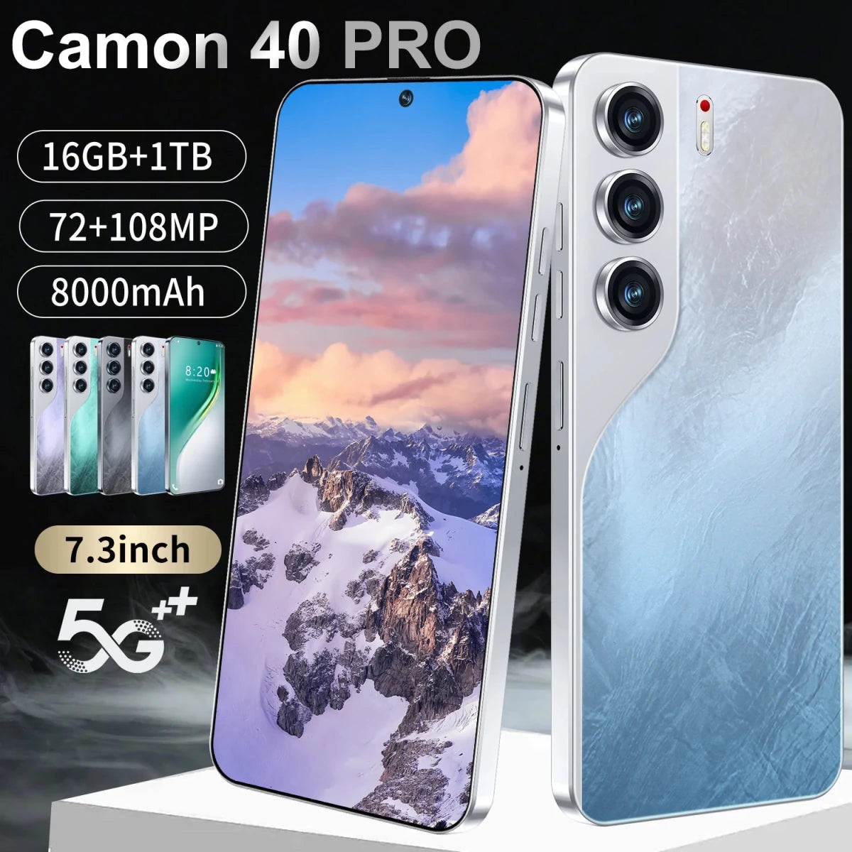 Camon 40 Pro 5G Smartphone 108MP 65W HD Camera Supports French Spanish English - Techno Sparck Prix Tecno Phone Android Mobile Blue Camon 40 Pro 5G Smartphone 108MP 65W HD Camera Supports French Spanish English - Techno Sparck Prix Tecno Phone Android Mobile - shop_name