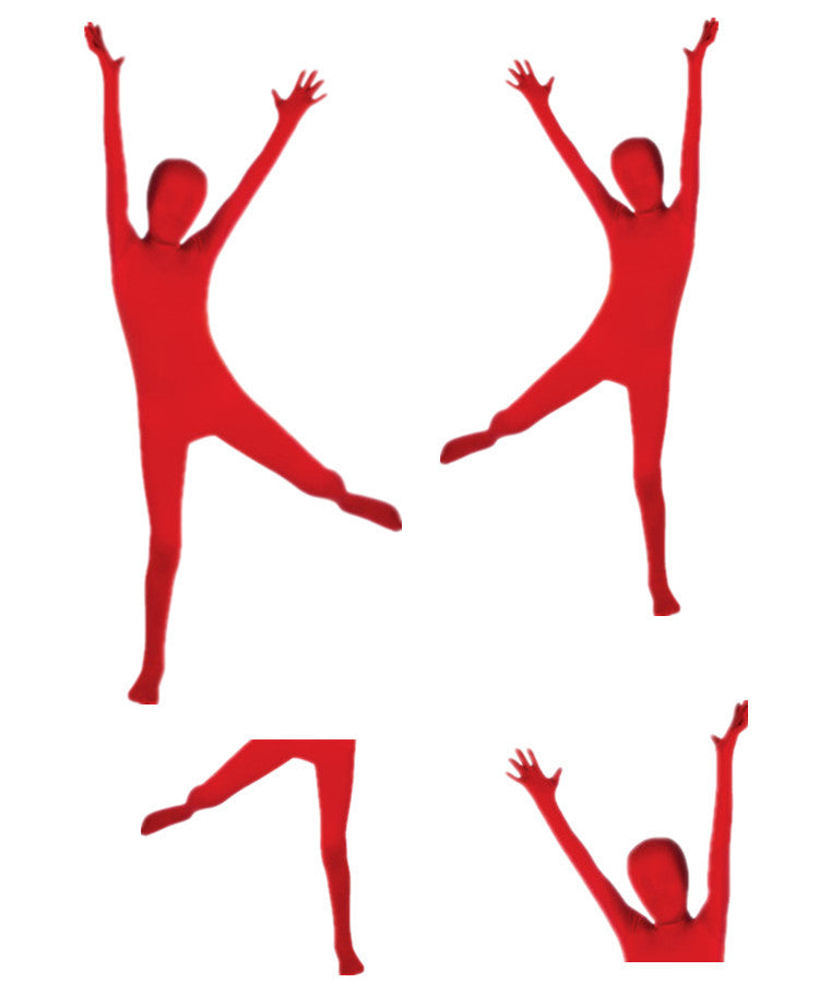 Ninja Invisible Man Tights Stage Black