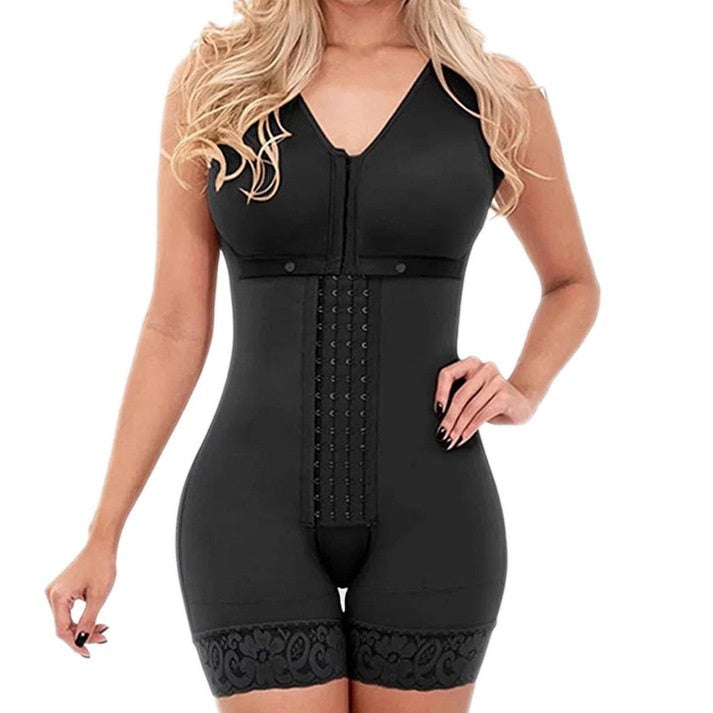 Belly Contracting Hip Lift Body Shaping Jumpsuit