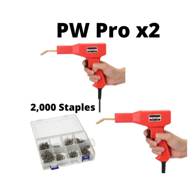 Automobile bumper repair machine