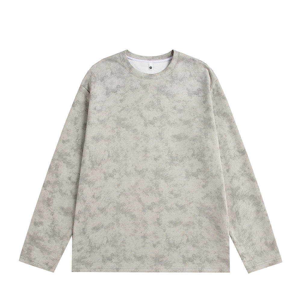 Tie-dye T-shirt For Men Loose Casual Pullover Top