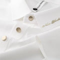 Summer Seamless Adhesive Ice Silk Polo Shirt Men