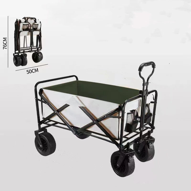 Outdoor Picnic Camping Folding Gathering Trolley null