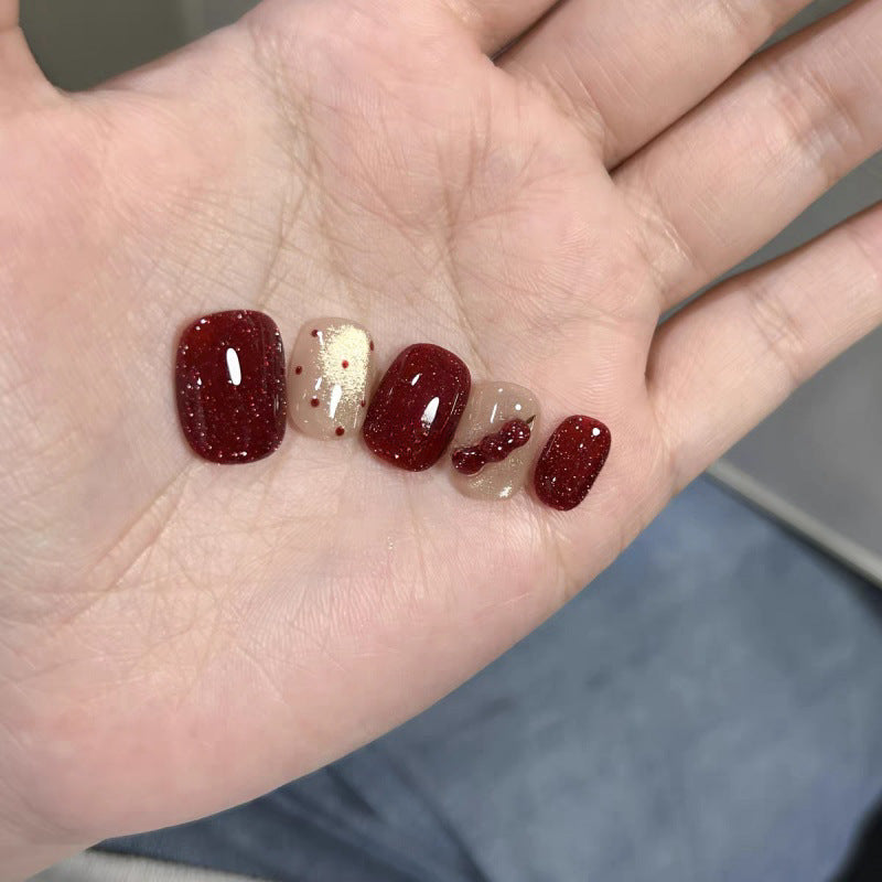 Hand-painted Purely Handmade Wearable Nails