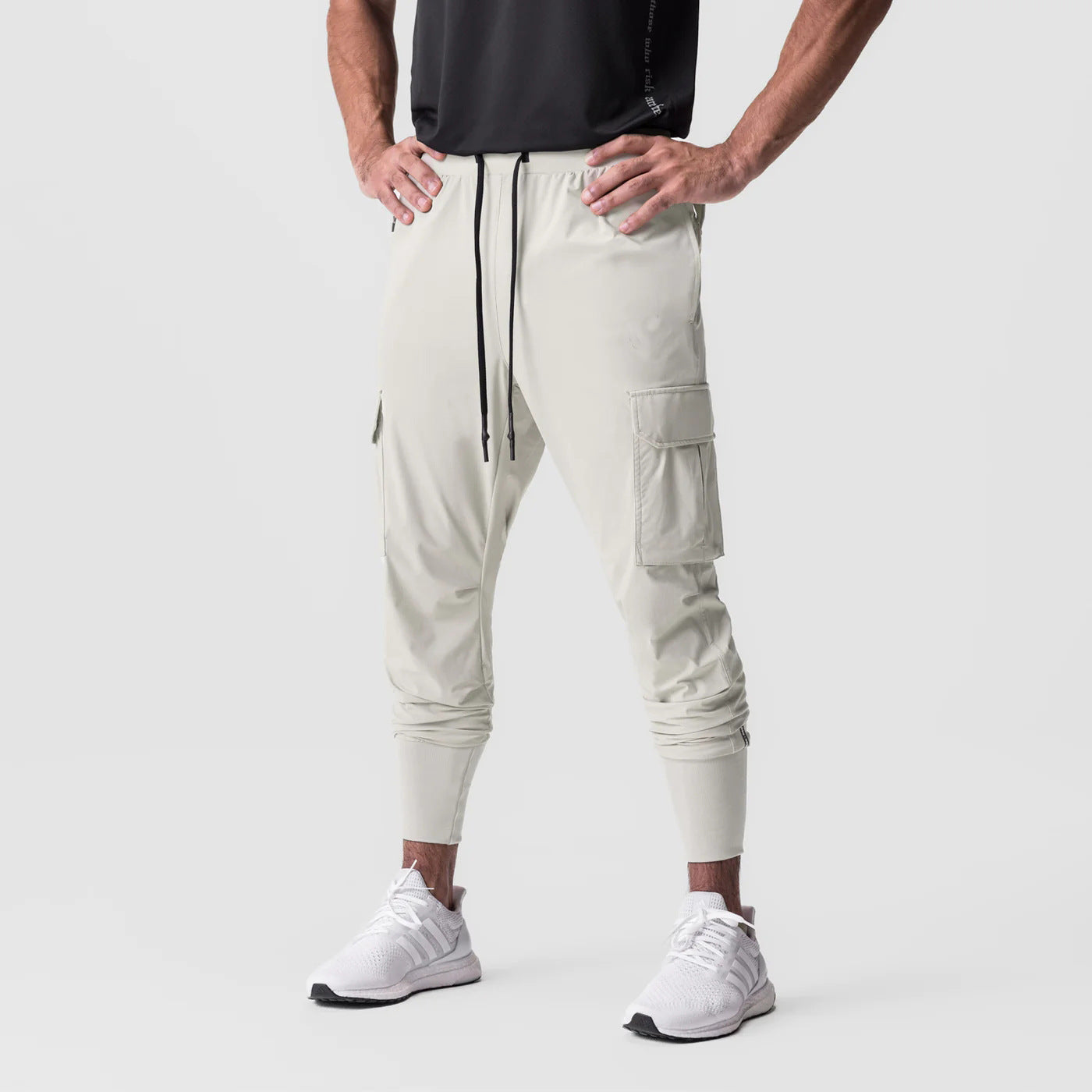 Men's Sports And Leisure Pants Fitness New Thin Design null