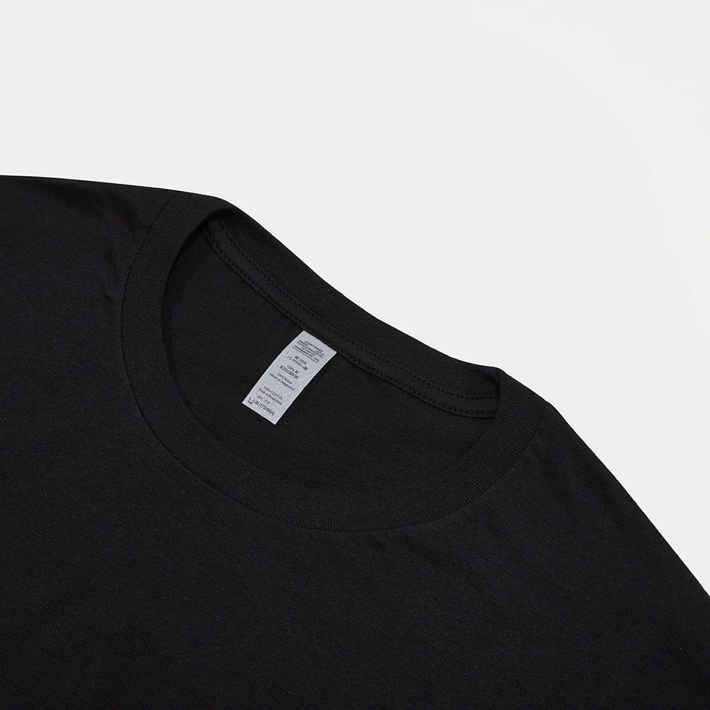 European Size Pure Cotton Respect Marine Printing Men