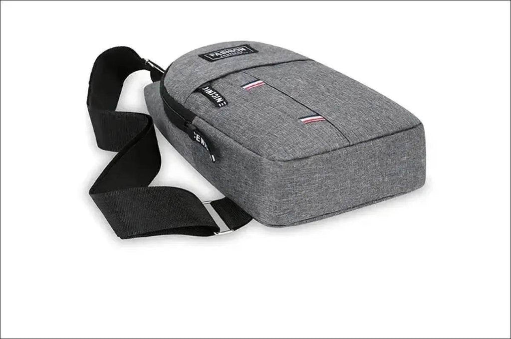Chest Bag Men’s One Shoulder Crossbody Bag Large Capacity Outdoor Sports And Leisure Fashion Small Shoulder Bag Large